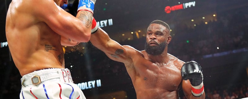 Tyron Woodley says wrestling Khamzat Chimaev will be similar to ‘equally powerful’ Joaquin Buckley
