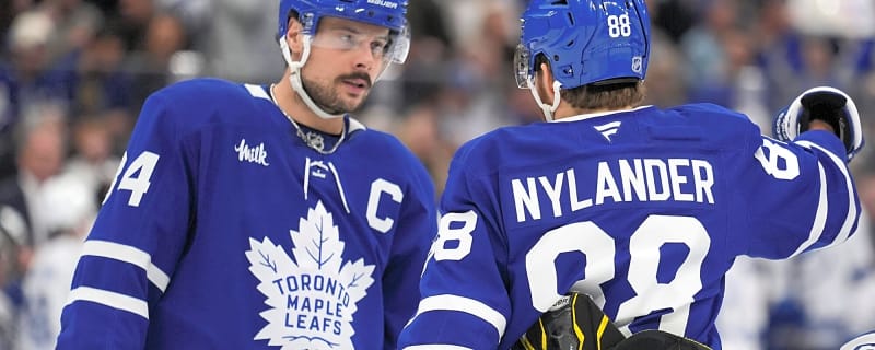 Leafs practice notes: Matthews, Nylander reunited on 1st line, Stolarz projected to start vs. Flyers