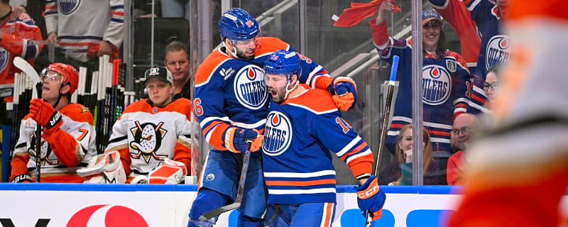 Dickinson Not on Ice for Oilers, Updated Status for Game 2