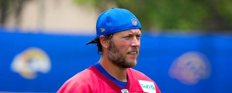Do stats show why Rams were reluctant to commit to Matthew Stafford beyond 2025 season?