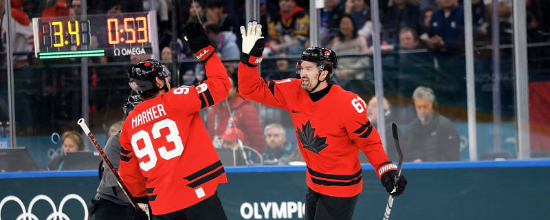 Marner the OT Hero: Scores as Team Canada Beats Czechia 4-3 in Olympic Quarterfinal