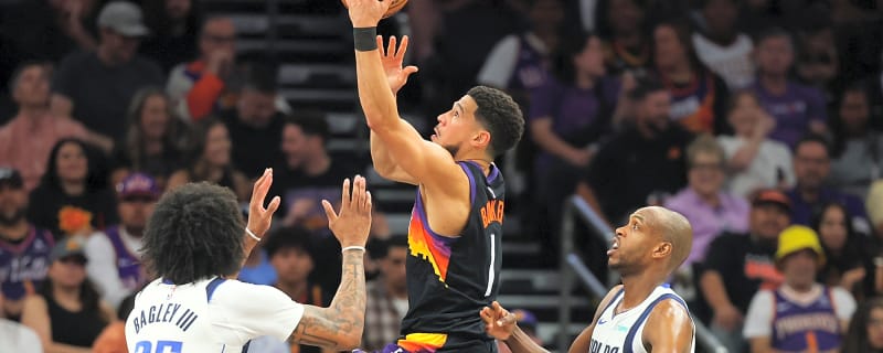 Is Devin Booker dealing with a serious injury or just resting for the 2026 NBA play-in tournament?