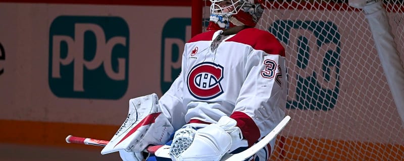 Jacob Fowler was impressive in his NHL debut for the Canadiens