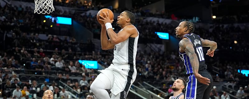 Spurs knock off Kings without Wembanyama, 123-110