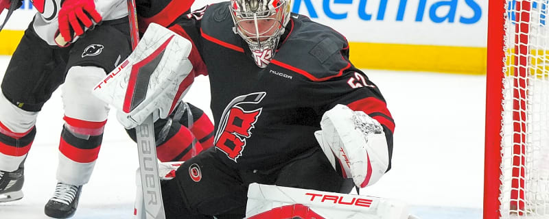Hurricanes place goaltender Pyotr Kochetkov on injured reserve