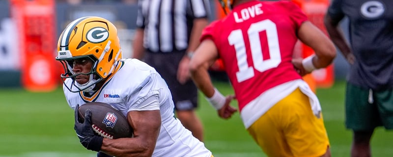 It is MarShawn Lloyd time now, with Josh Jacobs out