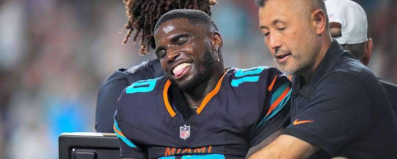 Dolphins WR Tyreek Hill suffers ACL tear, 2026 availability uncertain