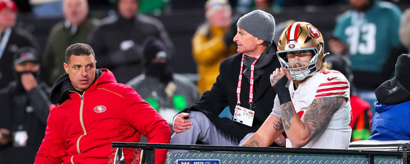 49ers TE George Kittle Carted Off With Achilles Injury