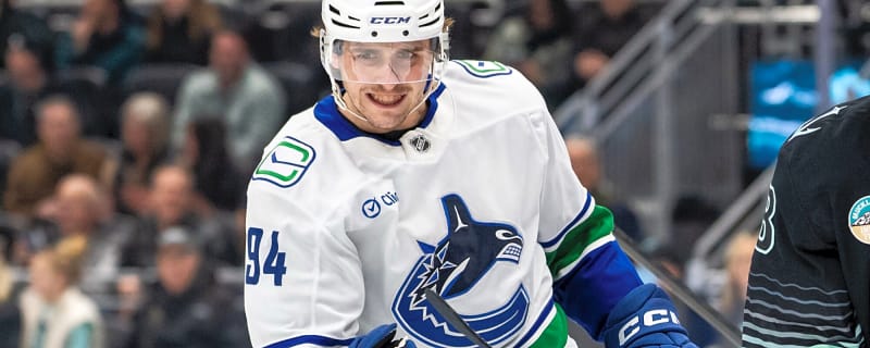 Scenes from practice: Karlsson & Sasson promoted to Canucks top six to fill in for new injuries