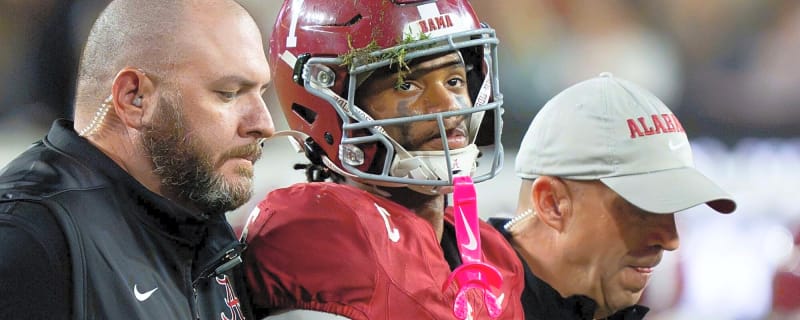 Alabama Crimson Tide may have lost more than just the game against Georgia after concerning injury to Ryan Coleman-Williams