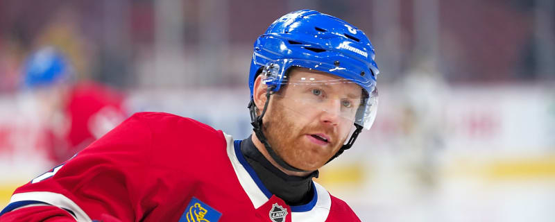 VIDEO: Mike Matheson’s son steals the show at the Canadiens’ skills competition