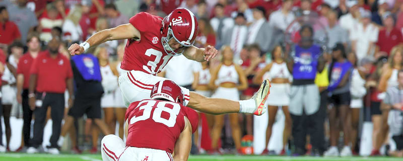 Alabama fans boo Tide kicker Conor Talty multiple times against Eastern Illinois