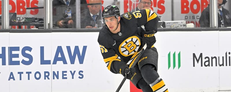 Bruins Sign Matthew Poitras To One-Year Deal