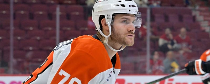Flyers Sign Jacob Gaucher To One-Year Contract