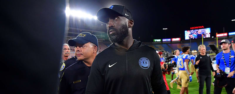 UCLA has fired head coach DeShaun Foster
