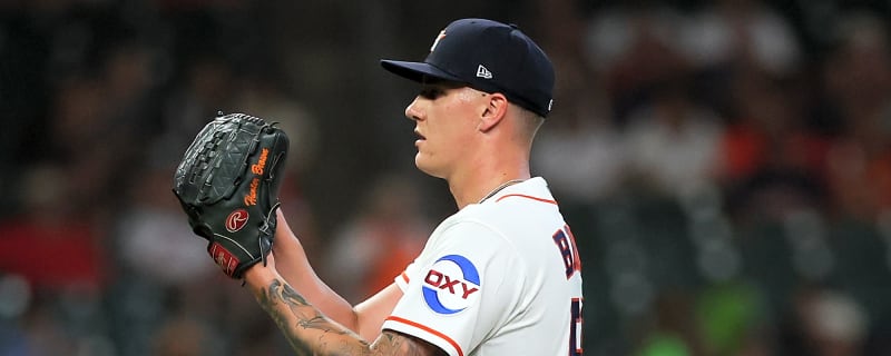 Astros Place Hunter Brown On Injured List With Shoulder Strain