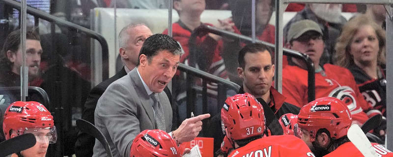 Hurricanes Coach Rod Brind&#39;Amour Calls Out Star Players After Another Disappointing Loss