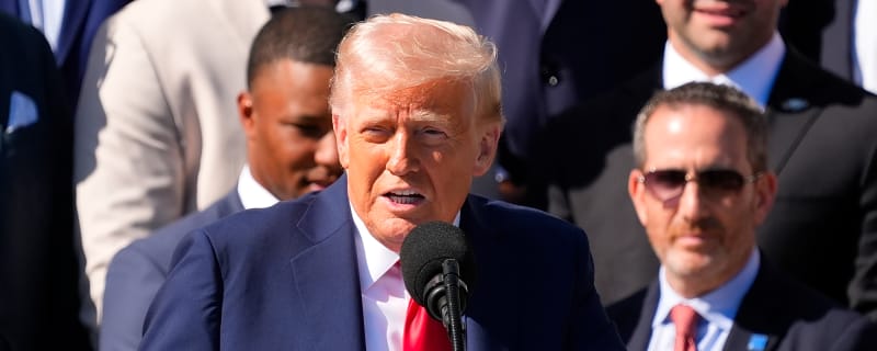 Donald Trump will attend a Week 10 NFL game