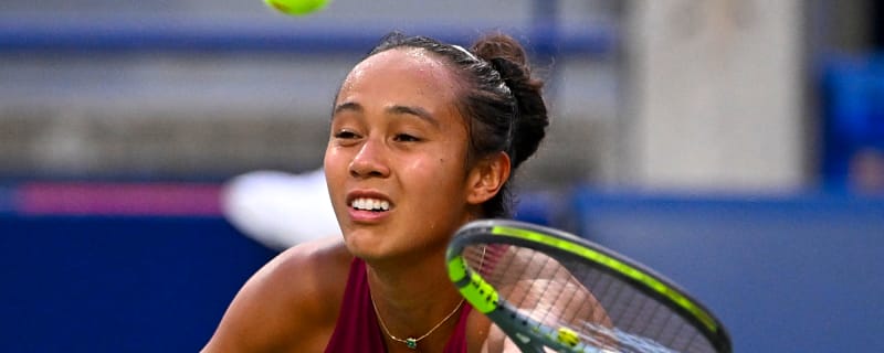 'Oh my goodness, this is a huge jab at me': Leylah Fernandez hilariously reacts to her 104 mph serve