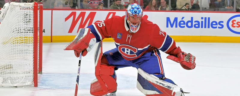 Jakub Dobes is the NHL’s First Star of the Week