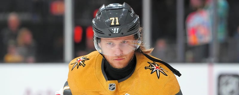 Golden Knights confirm injury news on forward William Karlsson
