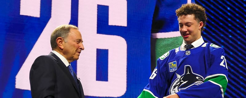 Where does Caleb Malhotra rank among the Canucks’ all-time best Canadian prospects?