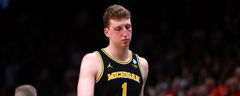 Michigan's Danny Wolf declaring for NBA draft