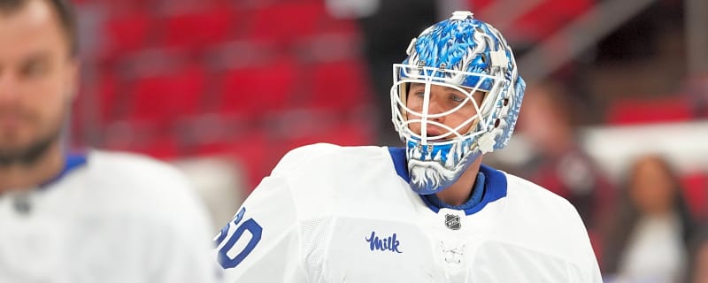Maple Leafs goaltending situation hits new low with Woll injury