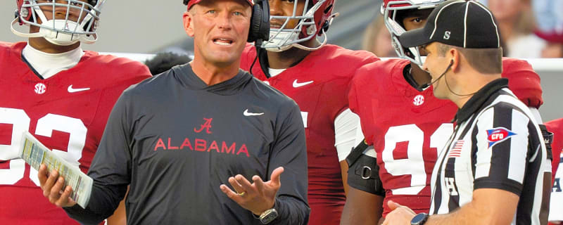 Kalen DeBoer gives injury updates on Alabama players before Georgia game