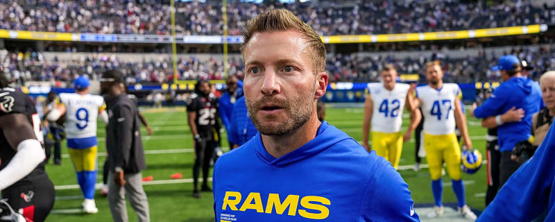 Sean McVay dealt with foot injury during Rams’ Week 2 win