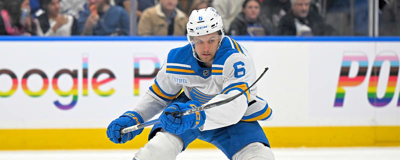 Blues sign Philip Broberg to six-year extension