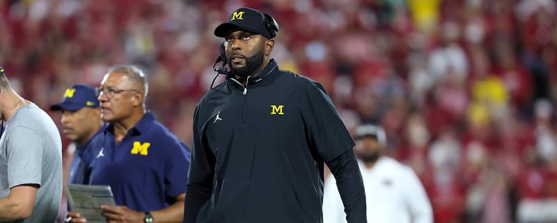 Sherrone Moore took a shot at Alabama after Michigan’s win