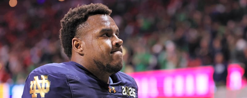 Notre Dame Offensive Lineman Aamil Wagner Is Ready For A Year Two Jump