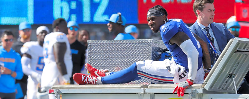 Video shows Malik Nabers’ knee injury believed to be torn ACL