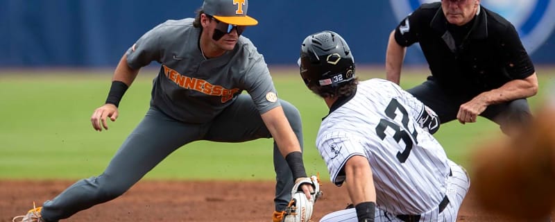 Vanderbilt infielder rubs salt in the wound after Commodores&#39; blowout win against Tennessee Vols in SEC Tournament semifinals