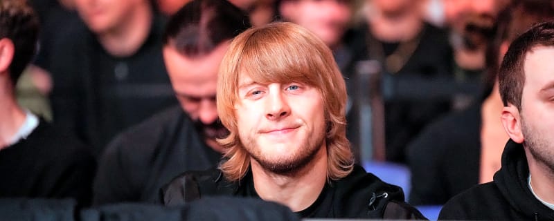 Paddy Pimblett wildly celebrates after his teammate moves to 12-0 with a debut KO at UFC Qatar