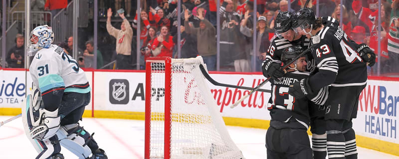 Hischier Calls Game, Devils Defeat Kraken 3-2 In OT