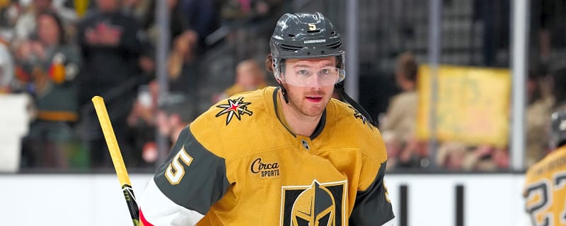 Golden Knights’ Jeremy Lauzon Out With Injury