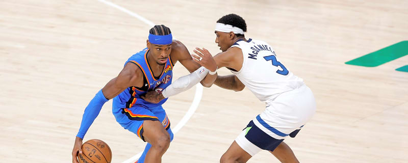 Watch: Jaden McDaniels gets flagrant foul for shoving Shai Gilgeous-Alexander