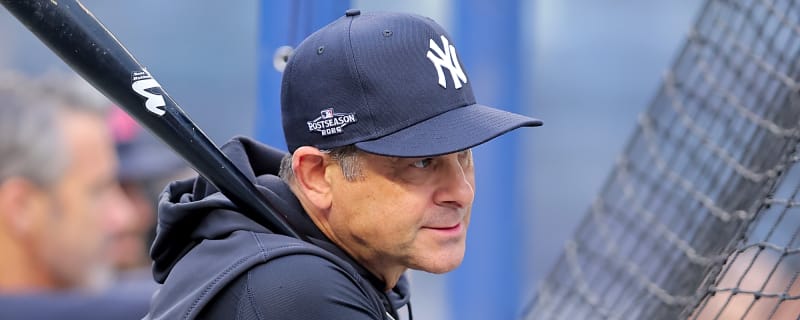 Yankees make a major decision on manager Aaron Boone