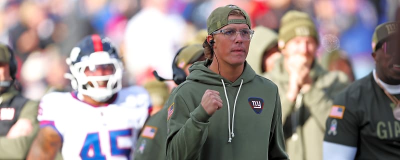 Giants QB Jaxson Dart Starting Week 13