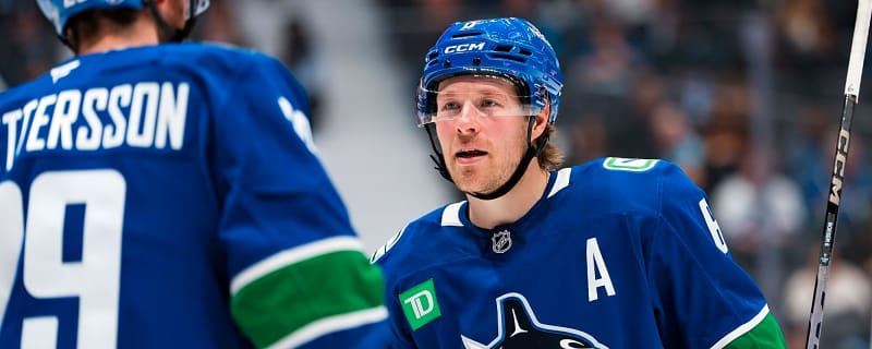 Pettersson, Boeser, and Hronek speak to kick off Canucks training camp week