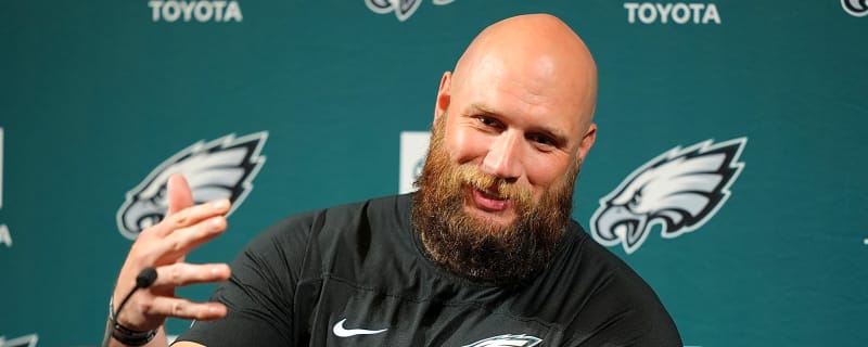 Lane Johnson Suddenly Feels Like Smallest Man In Eagles O-Line Room