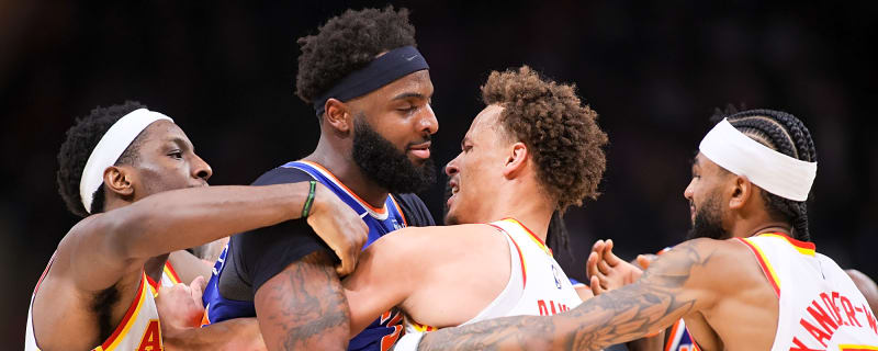 Mitchell Robinson, Dyson Daniels get ejected for fighting in Game 6