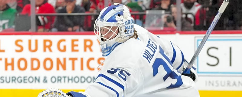 What Dennis Hildeby’s performance means for the Toronto Maple Leafs future