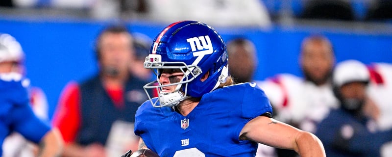 Giants Announce Five Moves, Re-Sign WR Gunner Olszewski