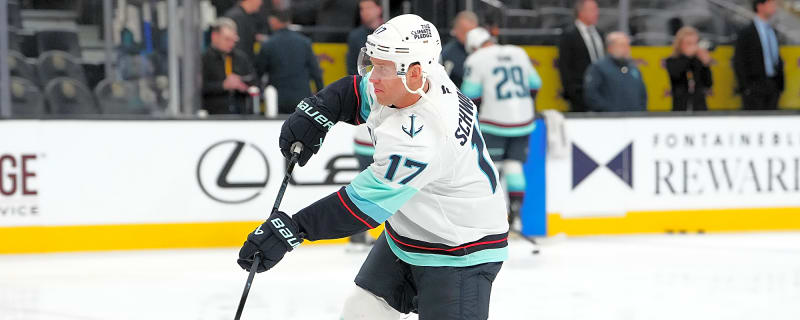 Kraken’s Jaden Schwartz Out Indefinitely With Upper-Body Injury