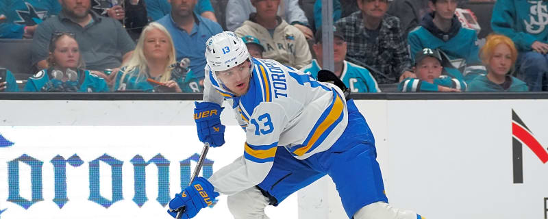 Blues’ Alexey Toropchenko Out Six Weeks With Upper-Body Injury