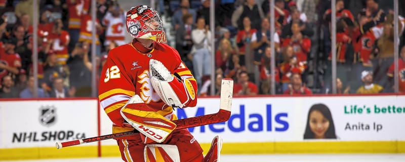 Flames’ Dustin Wolf on Olympic orientation snub: ‘It just creates fire’