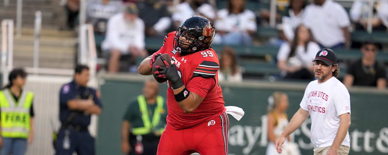 Utah’s 5’11', 336-Pound Tight End is a Viral Sensation Who’s Impossible to Tackle